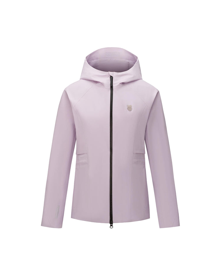 1912111-692 | WOMEN'S WATER REPELLENT LOOSE FIT HOODED JACKET | PURPLE