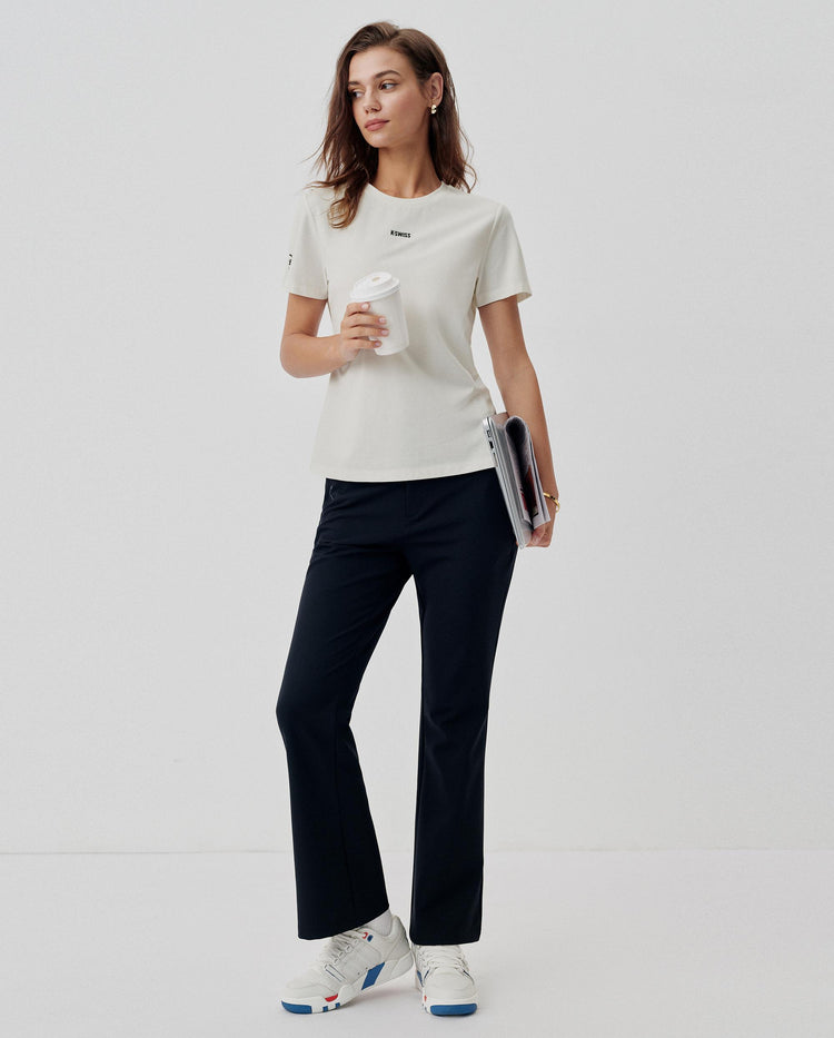 1912117-008 | WOMEN'S WEISS STRAIGHT PANTS | BLACK