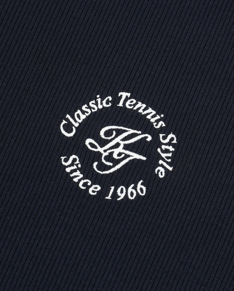 1912125-014 | WOMEN'S TENNIS CLUB LOGO SLIM FIT T-SHIRT | NAVY