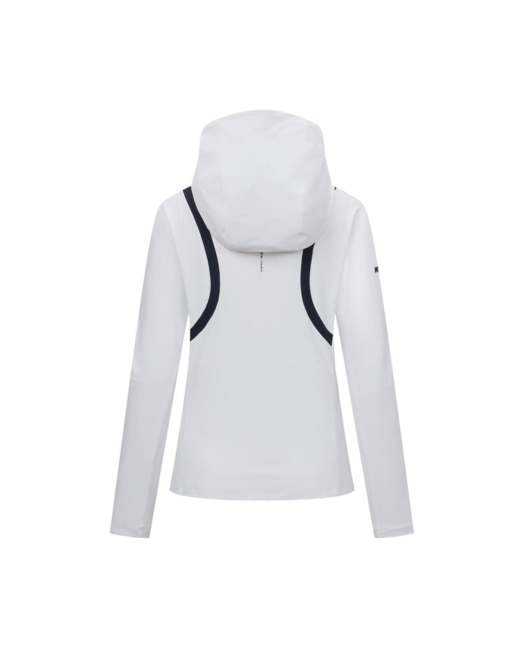1912126-101 | WOMEN'S UPF50+ SWEAT ABSORB QUICK-DRY HOODED JACKE | WHITE
