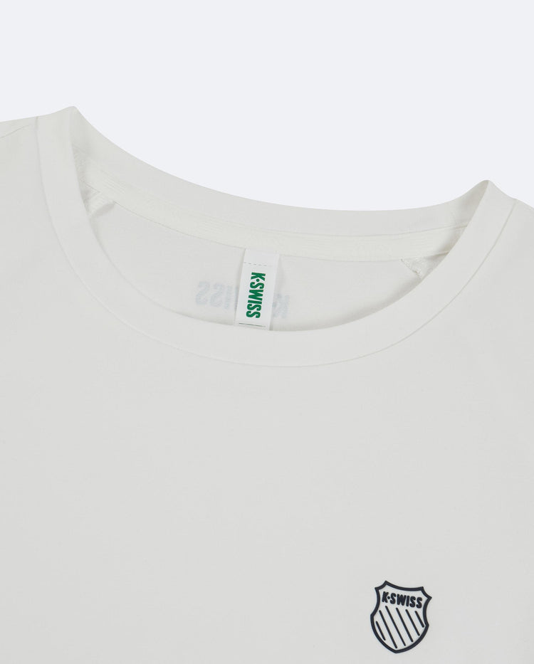 1912141-101 | WOMEN'S LOGO UPF50+ SWEAT ABSORB QUICK-DRY T-SHIRT | WHITE