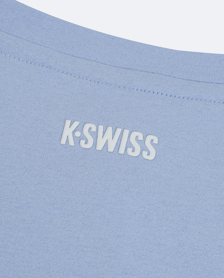 1912141-412 | WOMEN'S LOGO UPF50+ SWEAT ABSORB QUICK-DRY T-SHIRT | BLUE