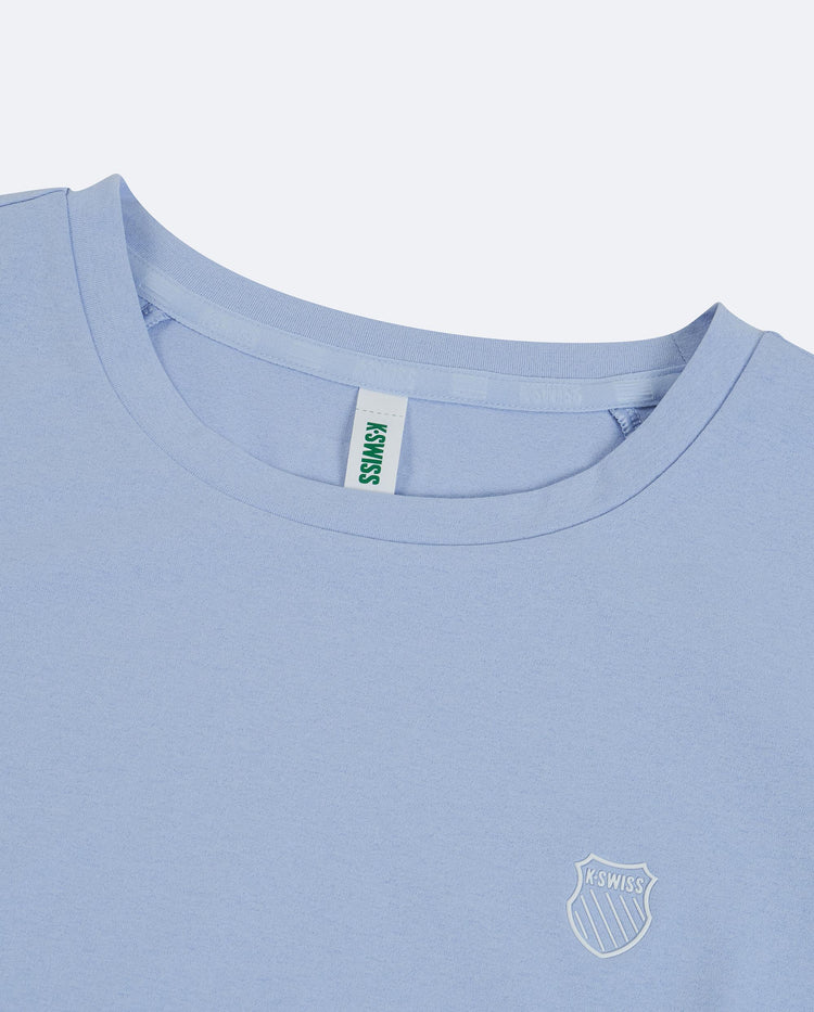 1912141-412 | WOMEN'S LOGO UPF50+ SWEAT ABSORB QUICK-DRY T-SHIRT | BLUE