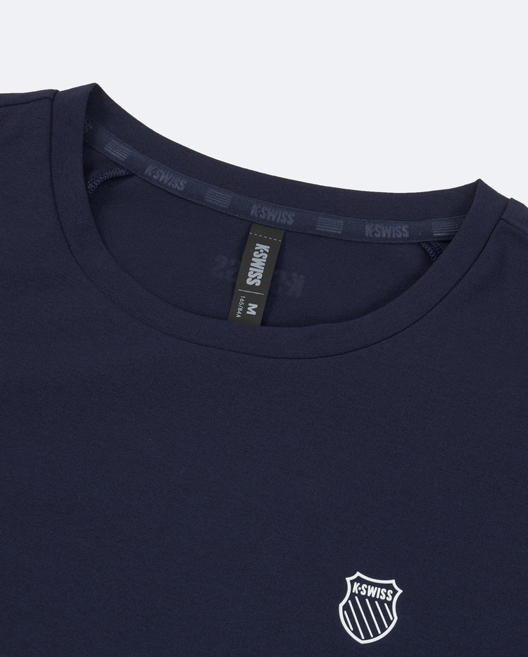 1912141-499 | WOMEN'S LOGO UPF50+ SWEAT ABSORB QUICK-DRY T-SHIRT | NAVY