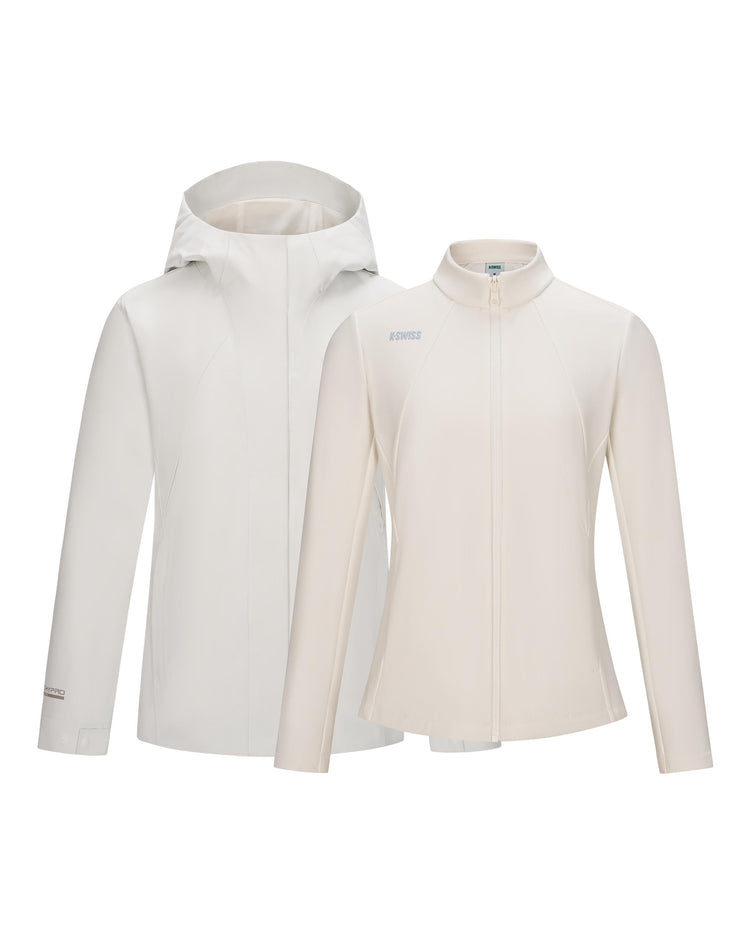 1912161-115 | WOMEN'S KHYPRO WARM WATER REPELLENT JACKET 2-IN-1 | WHITE