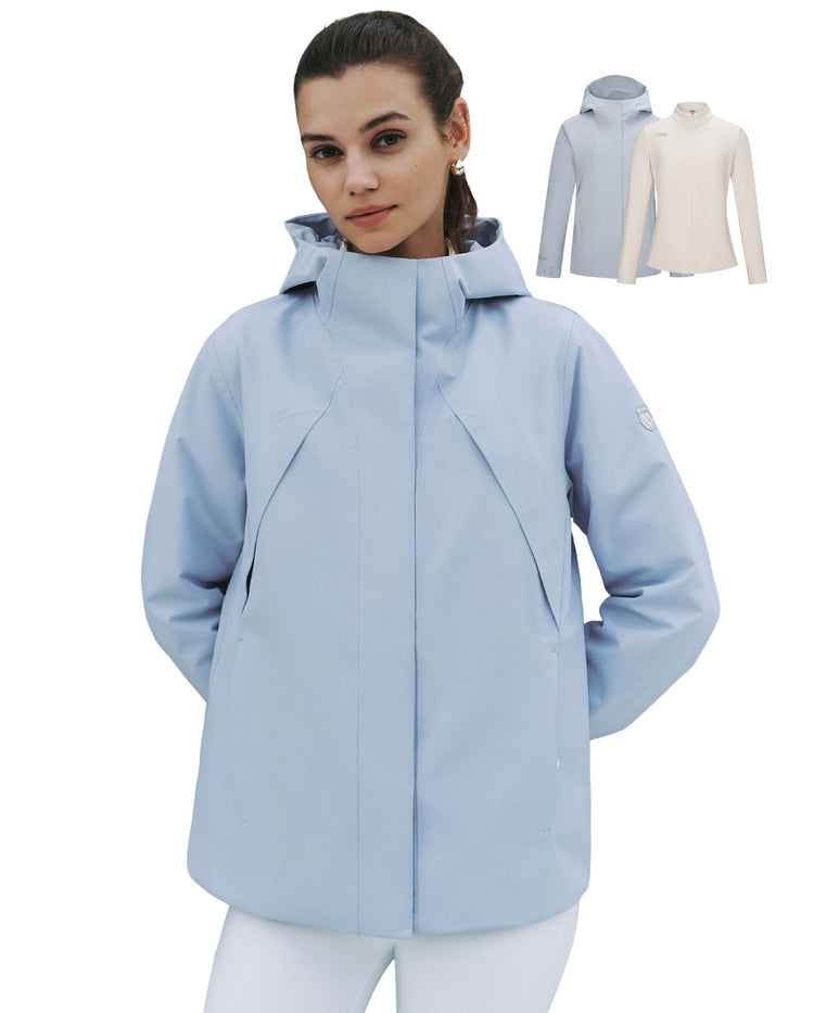 1912161-409 | WOMEN'S KHYPRO WARM WATER REPELLENT JACKET 2-IN-1 | BLUE