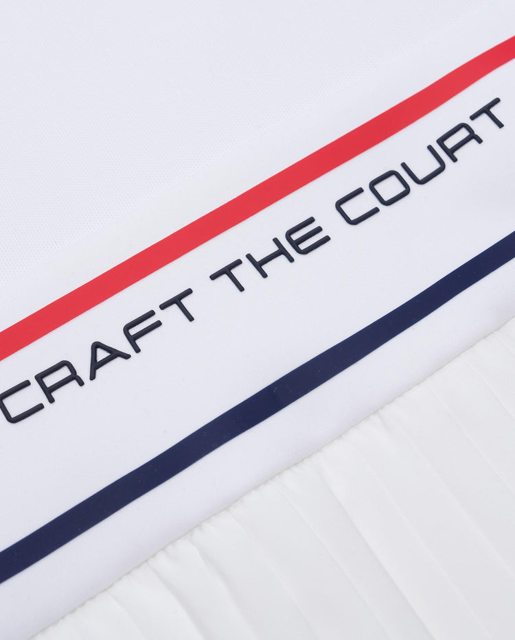 1913235-101 | WOMEN'S K-SWISS LOGO COOL-FEELING TENNIS DRESS | WHITE