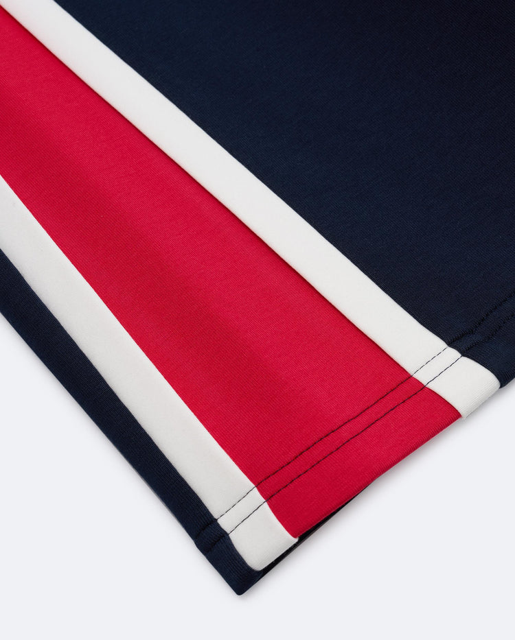 1913279-014 | WOMEN'S LOGO SIDE TAPED WIDE-LEG PANTS | NAVY