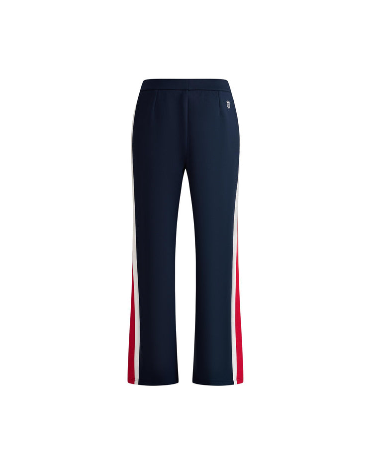 1913279-014 | WOMEN'S LOGO SIDE TAPED WIDE-LEG PANTS | NAVY