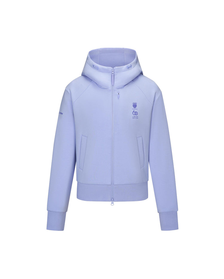 1913852-516 | WOMEN'S KUBE INFLATABLE NECK PILLOW HOODED JACKET | LAVENDER BLUE