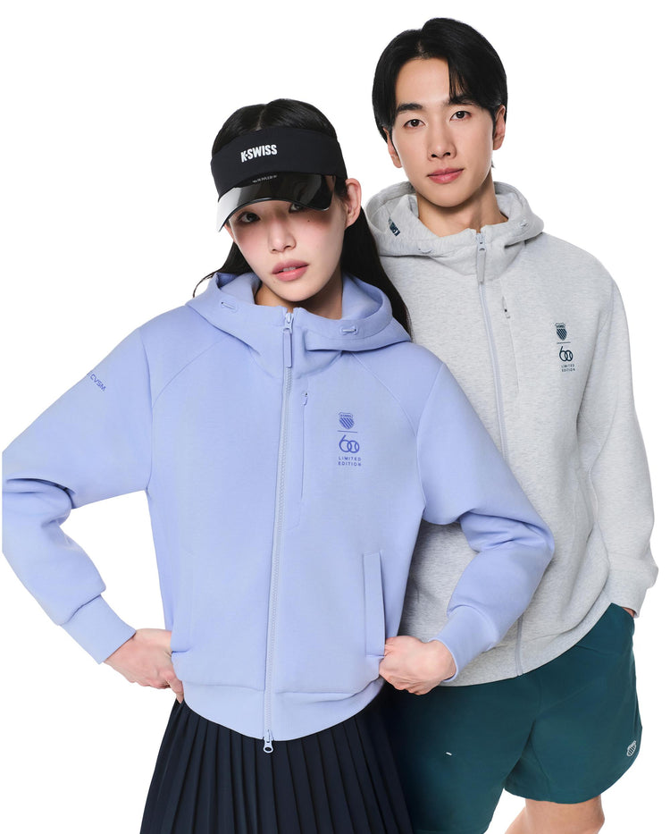 1913852-516 | WOMEN'S KUBE INFLATABLE NECK PILLOW HOODED JACKET | LAVENDER BLUE