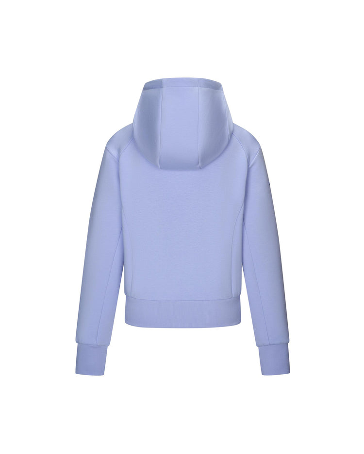 1913852-516 | WOMEN'S KUBE INFLATABLE NECK PILLOW HOODED JACKET | LAVENDER BLUE