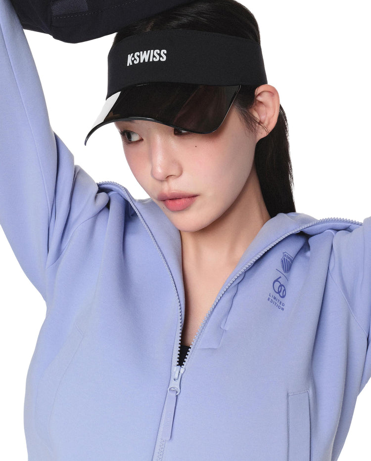 1913852-516 | WOMEN'S KUBE INFLATABLE NECK PILLOW HOODED JACKET | LAVENDER BLUE