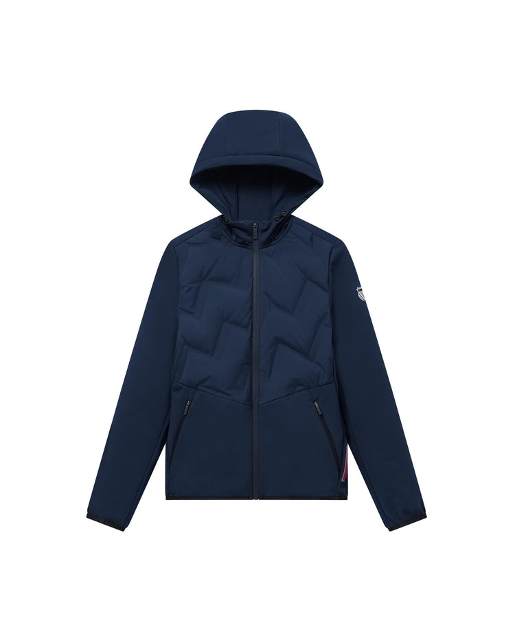 197633-481 | WOMEN'S HOODED JACKET | OMBRE BLUE/ASST