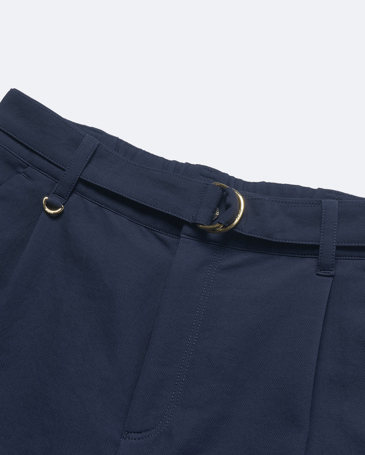 198383-495 | WOMEN'S K-SWISS LOGO BELTED CHIC SHORTS | BLUE/MISC