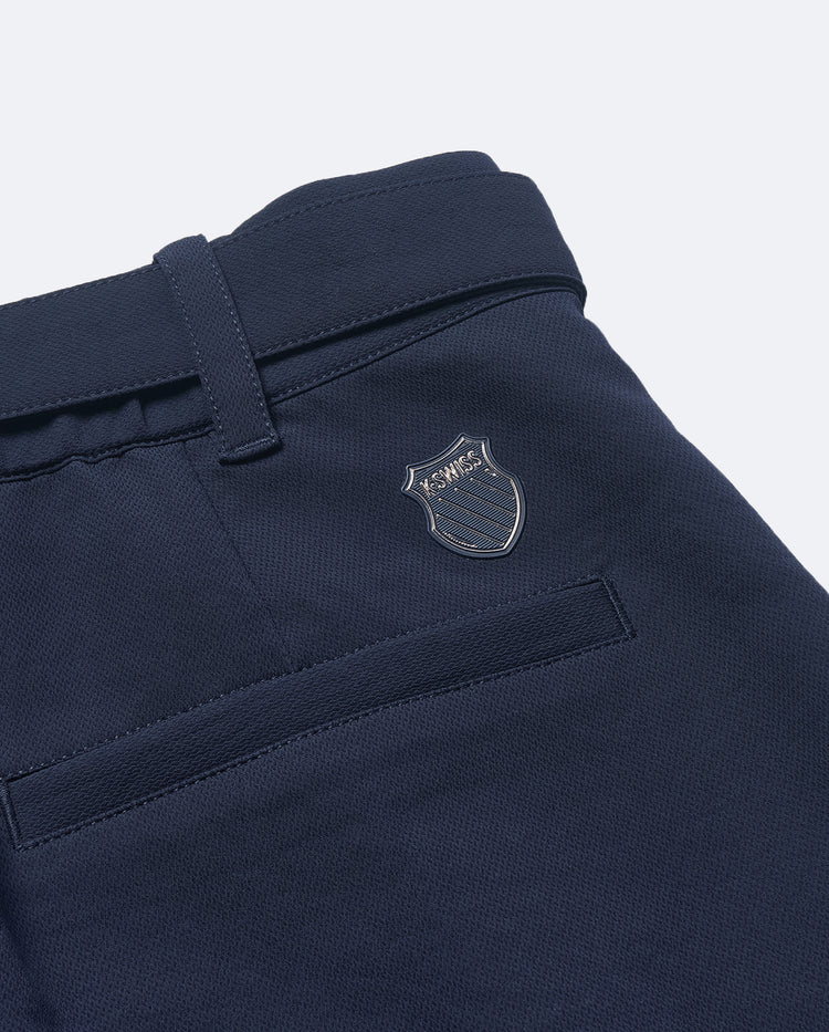 198383-495 | WOMEN'S K-SWISS LOGO BELTED CHIC SHORTS | BLUE/MISC