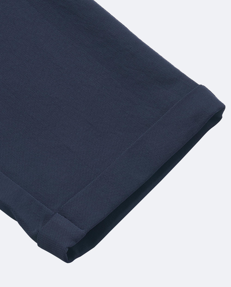 198401-495 | WOMEN'S BELTED STRAIGHT PANTS | BLUE/MISC