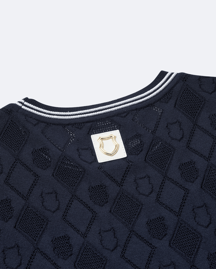 198425-495 | WOMEN'S ALL-OVER PRINTED T-SHIRT | BLUE/MISC