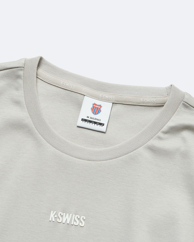 199946-089 | WOMEN'S LOGO SLIM FIT SLEEVELESS COTTON T-SHIRT | GRAY/ASST