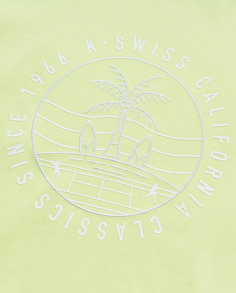 199951-740 | WOMEN'S CALIFORNIA LOGO LOOSE FIT COTTON T-SHIRT | POP CORN