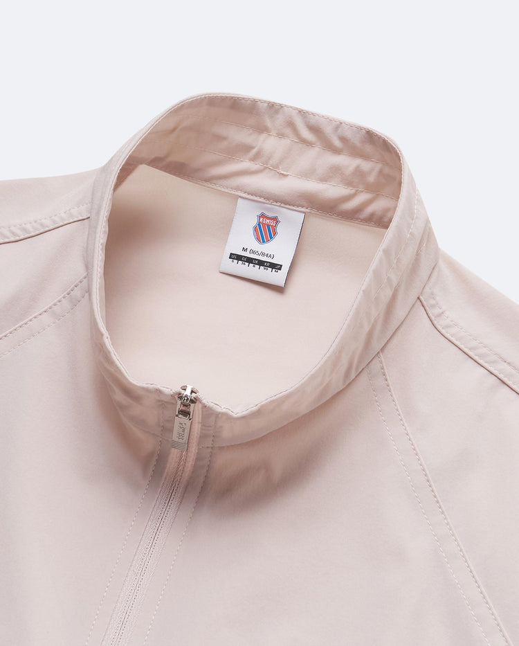 199968-689 | WOMEN'S K-SWISS LOGO LOOSE FIT VEST | WHISPER PINK/WHITE