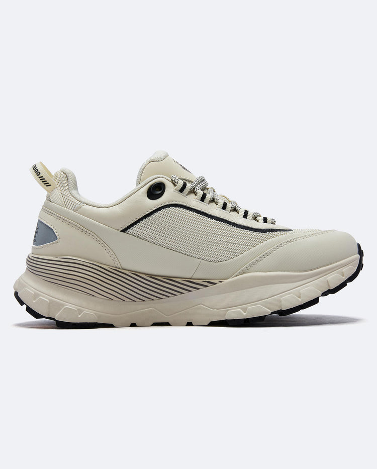 94697-272-M | WOMEN'S GSTAAD 3000 WATER REPELLENT 3M SNEAKERS | BONE WHITE/MOON ROCK