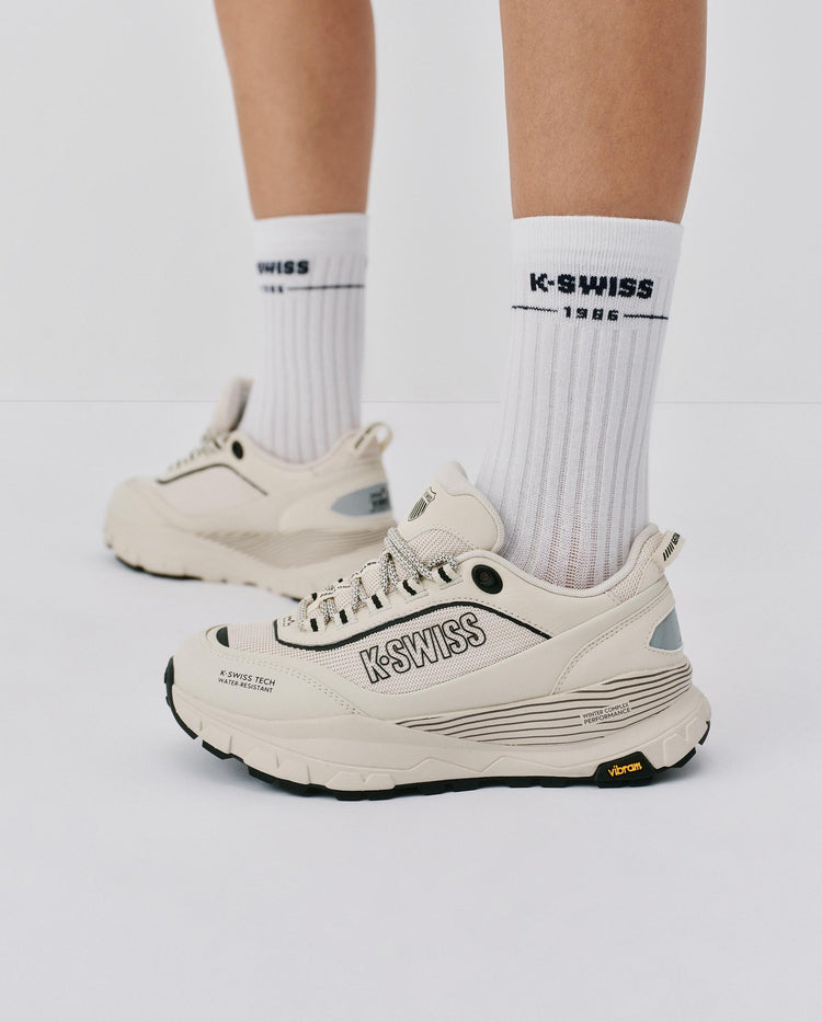 94697-272-M | WOMEN'S GSTAAD 3000 WATER REPELLENT 3M SNEAKERS | BONE WHITE/MOON ROCK