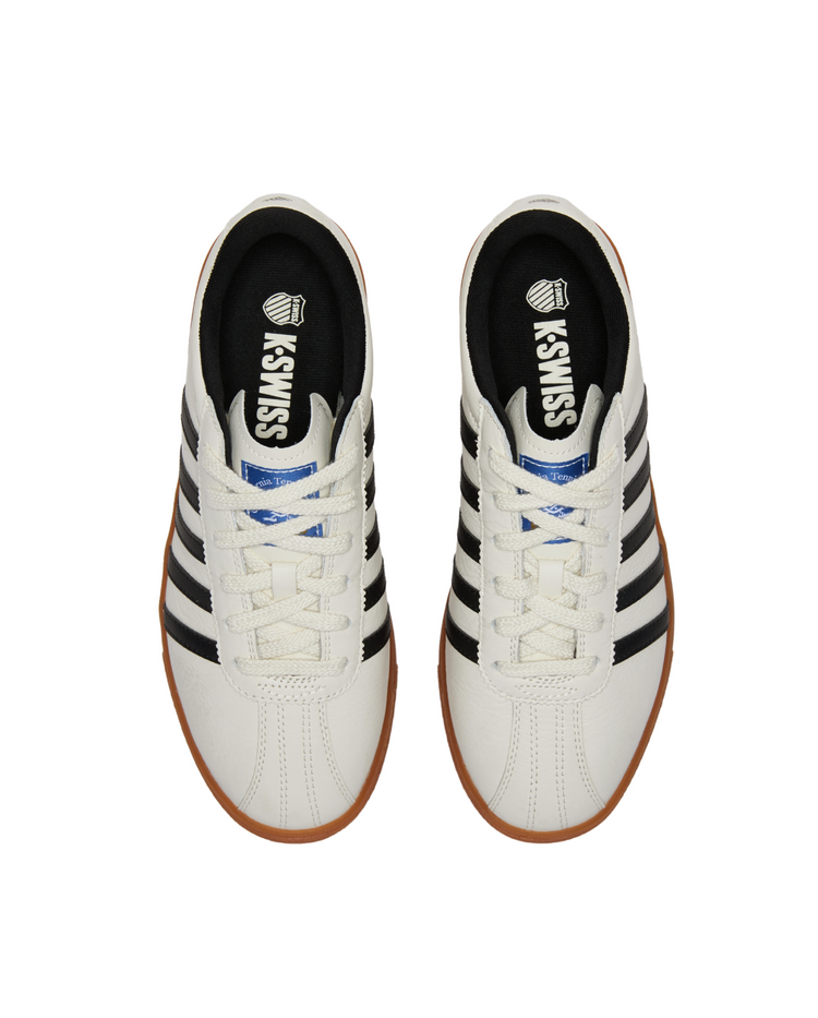 94712-114-M | WOMEN'S NEW CLASSIC 66 LEATHER SNEAKERS | TOFU/GUM/BLACK