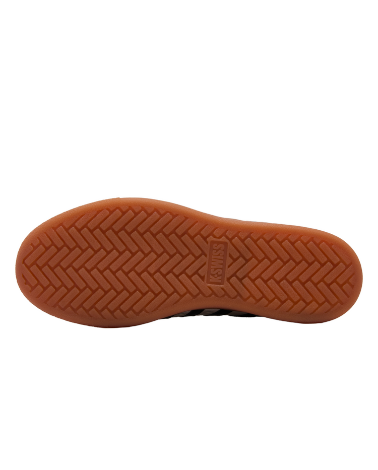 94712-114-M | WOMEN'S NEW CLASSIC 66 LEATHER SNEAKERS | TOFU/GUM/BLACK