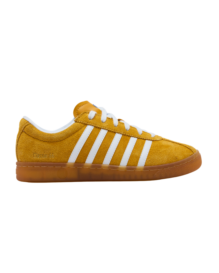 94712-722-M | WOMEN'S NEW CLASSIC 66 LEATHER SNEAKERS | PASTEL YELLOW