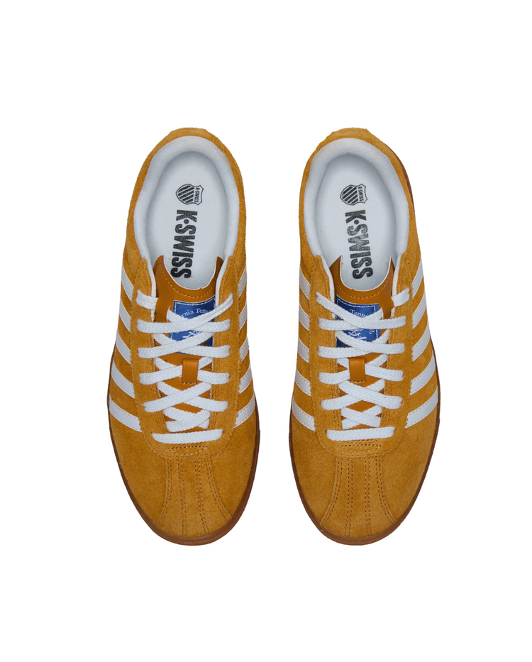 94712-722-M | WOMEN'S NEW CLASSIC 66 LEATHER SNEAKERS | PASTEL YELLOW