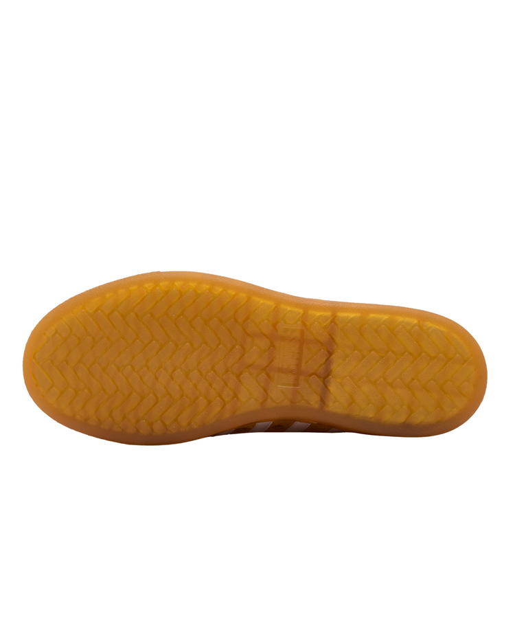 94712-722-M | WOMEN'S NEW CLASSIC 66 LEATHER SNEAKERS | PASTEL YELLOW