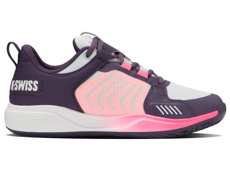 97395-593-M | ULTRASHOT TEAM | PURPLE PLUMERIA/WHITE/NEON PASTEL PINK