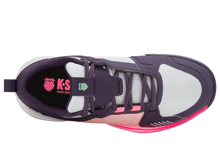 97395-593-M | ULTRASHOT TEAM | PURPLE PLUMERIA/WHITE/NEON PASTEL PINK
