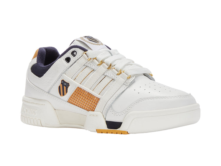 98526-143-M | GSTAAD GOLD | BRILLIANT WHITE/NAVY/HONEY GOLD