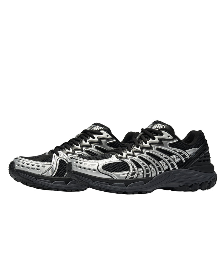 99476-076-M | WOMEN'S KONEJO SNEAKERS | BLACKT/EBONY/SILVER