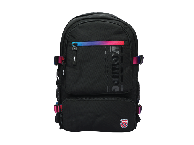 BG198-008 | K-SWISS LOGO BACKPACK | BLACK