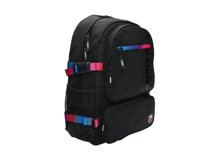 BG198-008 | K-SWISS LOGO BACKPACK | BLACK