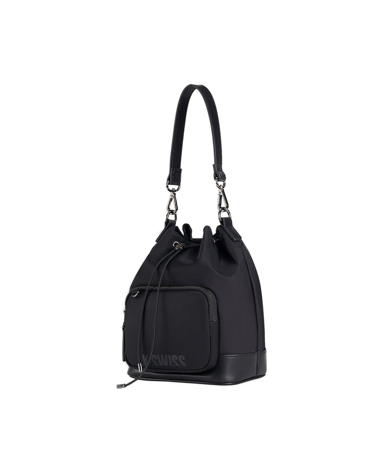 BG322-008 | K-SWISS LOGO SHOULDER BAG | WHITE