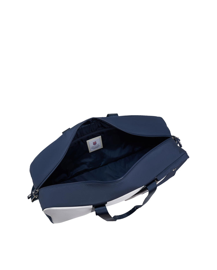 BG387-495 | COLOR BLOCKS TRAVEL BAG | BLUE/MISC