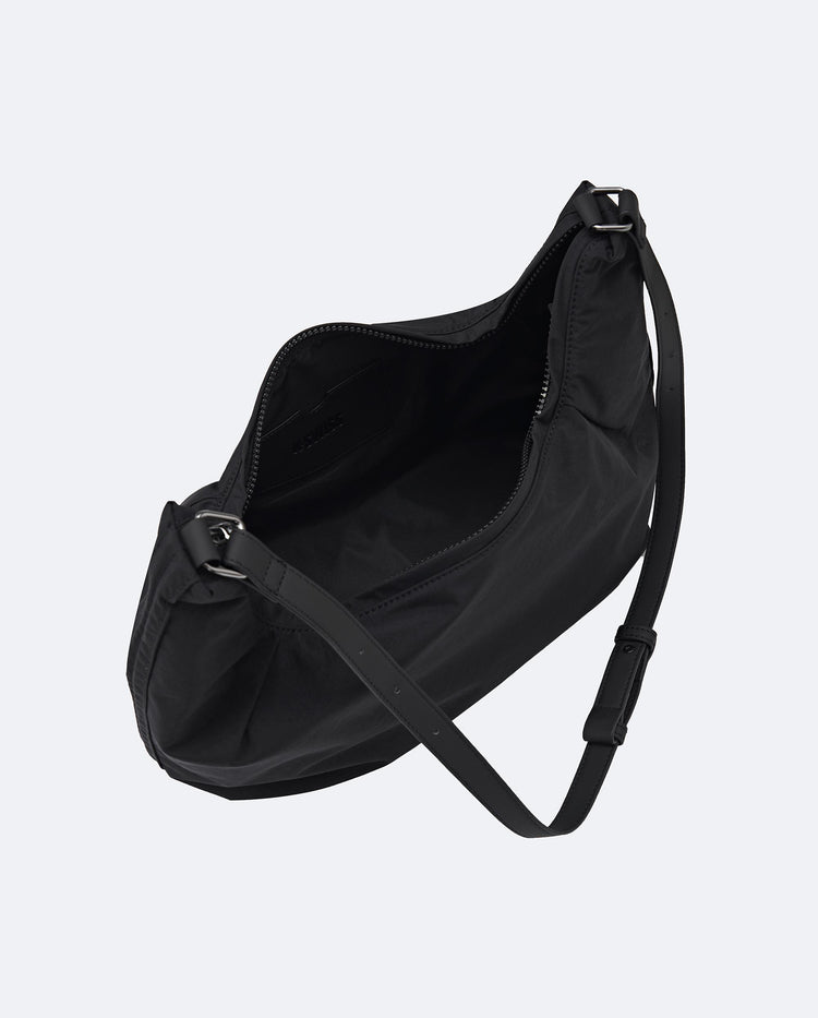 BG421-008 | K-SWISS LOGO SHOULDER BAG | BLACK