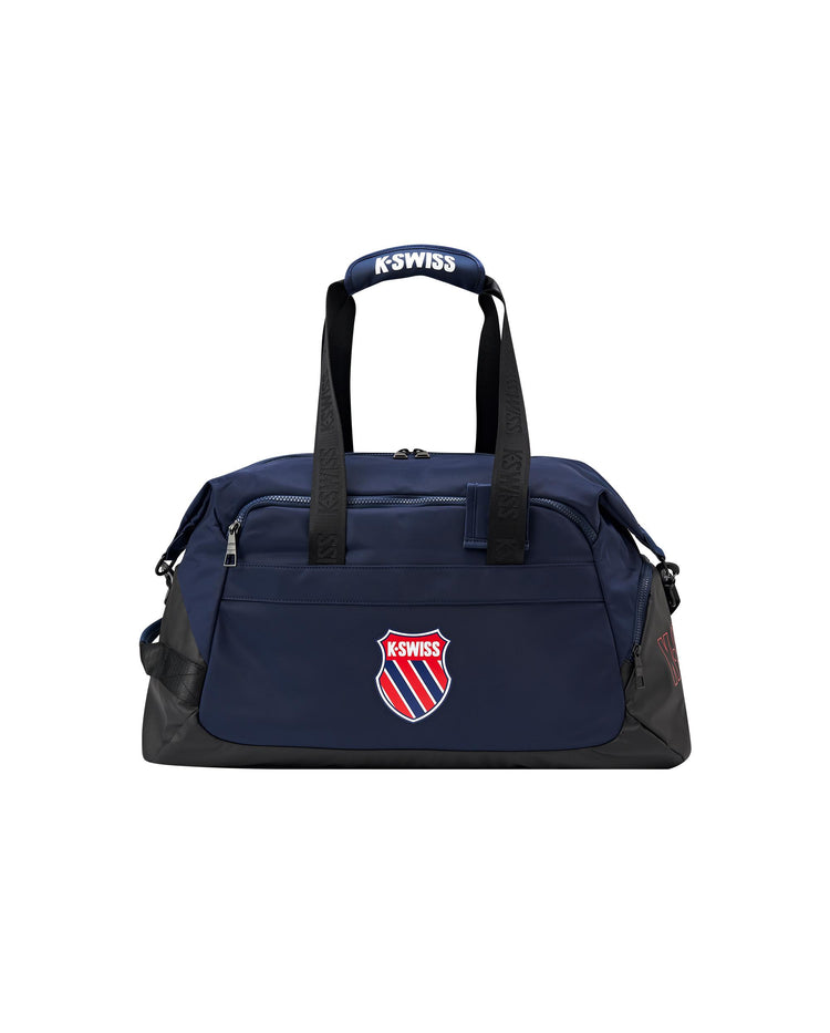 BG422-495 | K-SWISS LOGO TWO WAYS TRAVEL BAG | BLUE/MISC