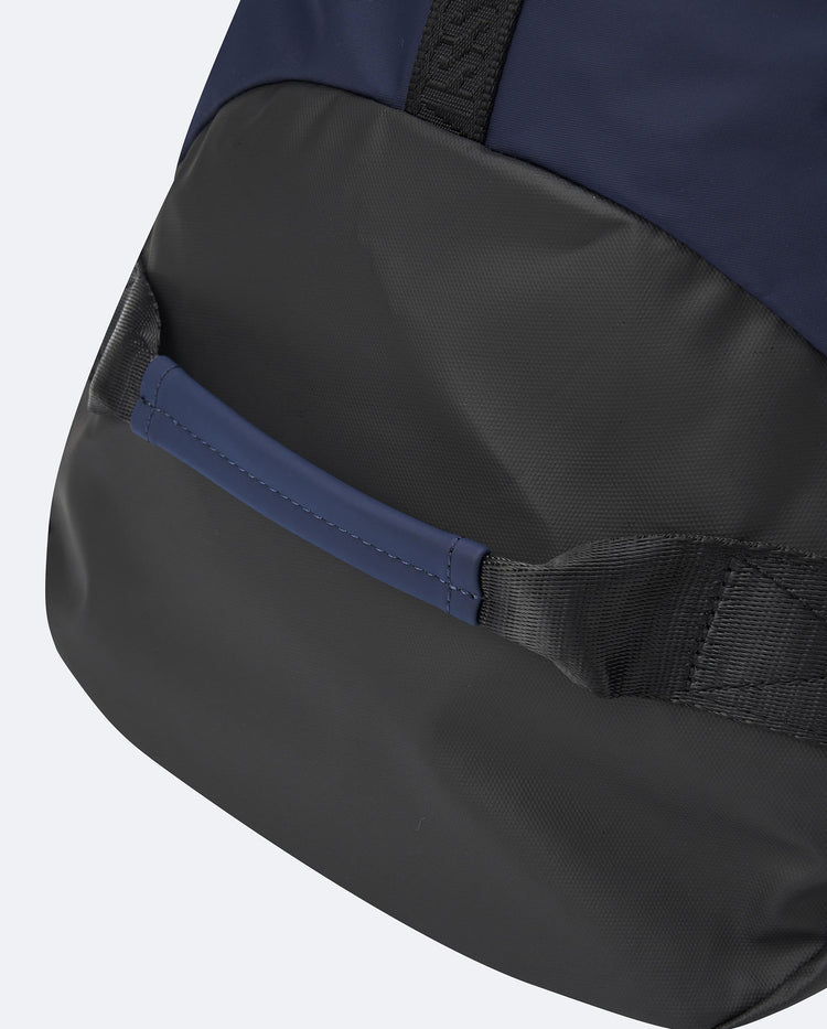 BG422-495 | K-SWISS LOGO TWO WAYS TRAVEL BAG | BLUE/MISC