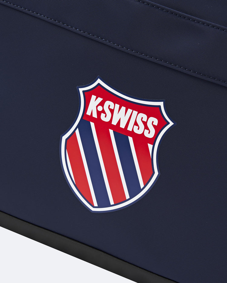 BG422-495 | K-SWISS LOGO TWO WAYS TRAVEL BAG | BLUE/MISC