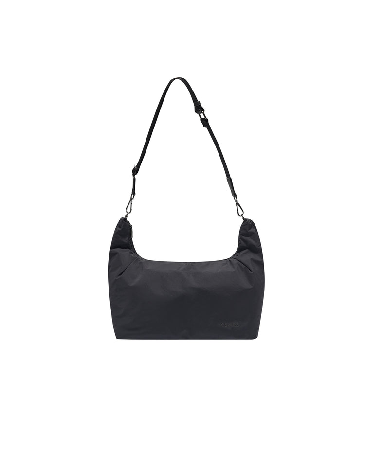 BG649-008 | LOGO TWO WAYS SHOULDER CROSSBODY BAG | BLACK
