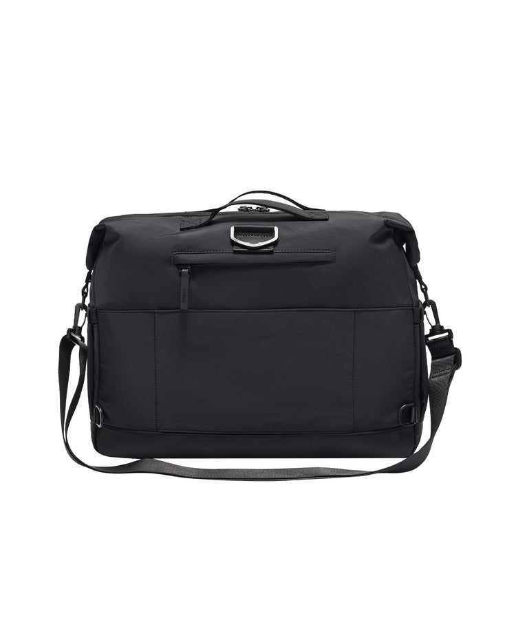 BG650-008 | K-SWISS LOGO CROSSBODY BAG | BLACK