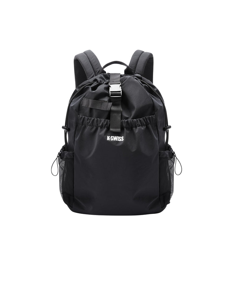 BG674-008 | K-SWISS LOGO WATER REPLELLENT BACKPACK | BLACK
