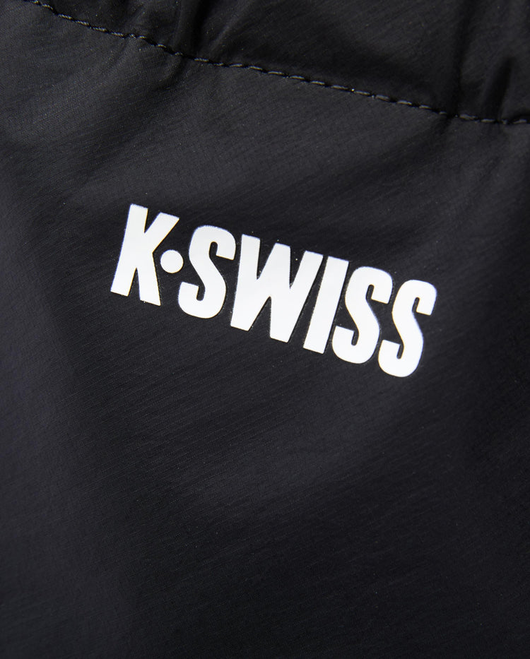 BG674-008 | K-SWISS LOGO WATER REPLELLENT BACKPACK | BLACK