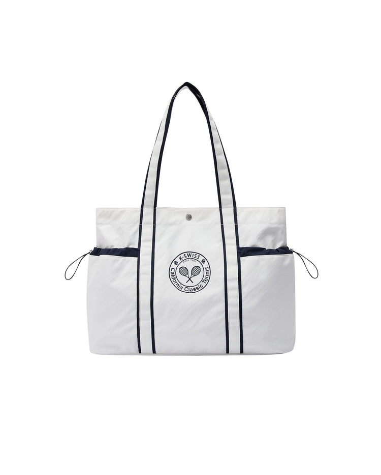 BG678-101 | K-SWISS LOGO SHOULDER BAG | WHITE