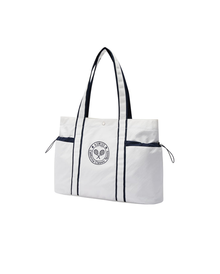 BG678-101 | K-SWISS LOGO SHOULDER BAG | WHITE